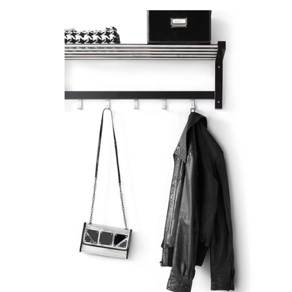 TJUSIG Hat rack, black 31 1/8 " - Picture 1 of 1